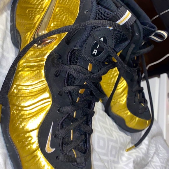 Nike Air Foamposite Pro Metallic Gold - Picture 5 of 6
